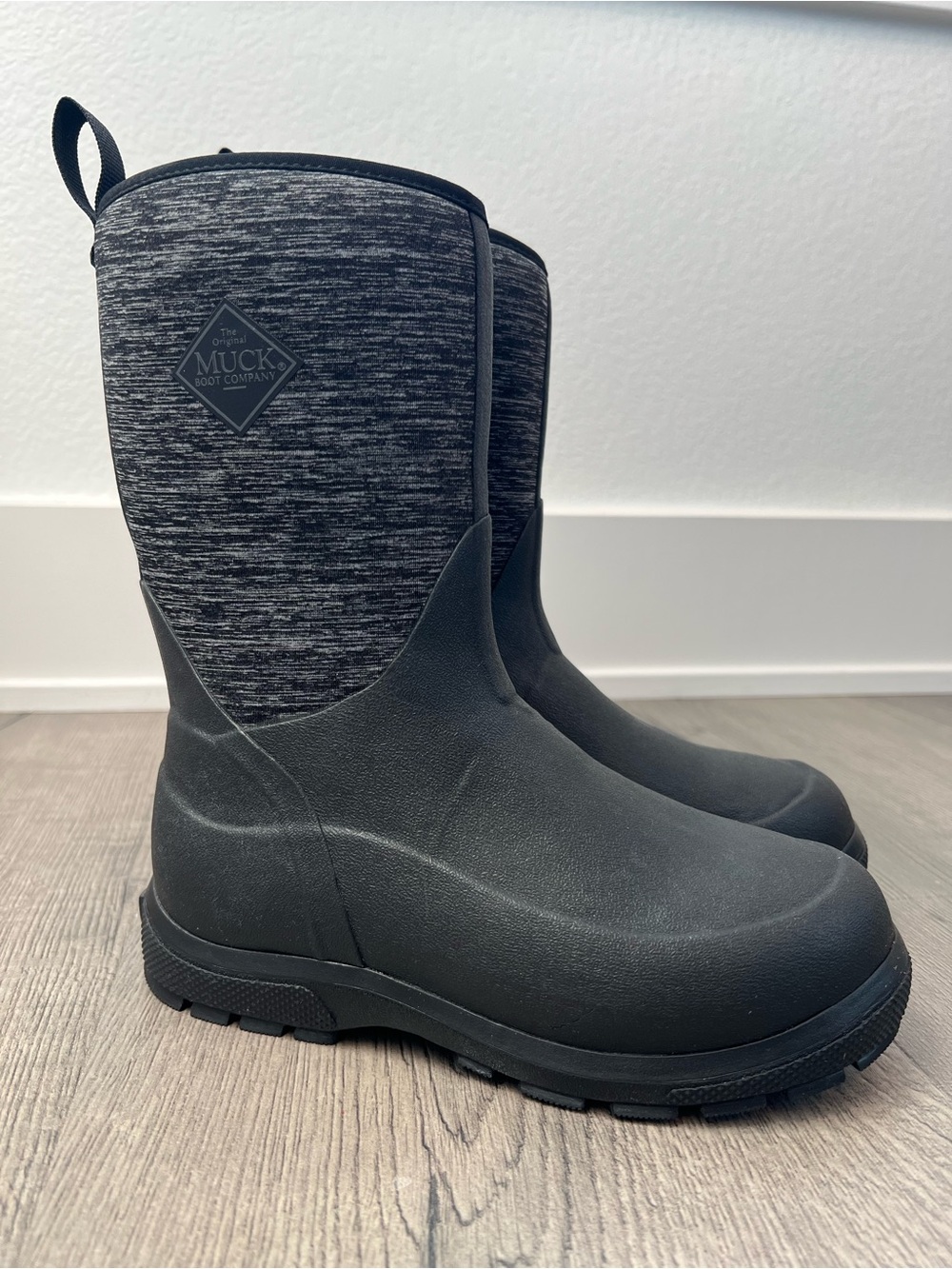 The Original Muck Boot, kids, Black Heather Mid-Calf Boots